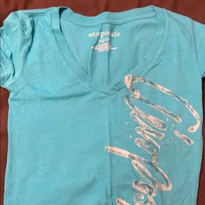 Turquoise T-shirt